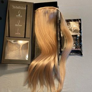 New ZALA 100% Human Remy Hair blonde ponytail